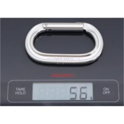 Black Diamond Oval Keylock 3-Pack - Karabiner-Set -Edelrid Verkaufsgeschäft 210083 POLS Polished Oval 3Qtr gewicht