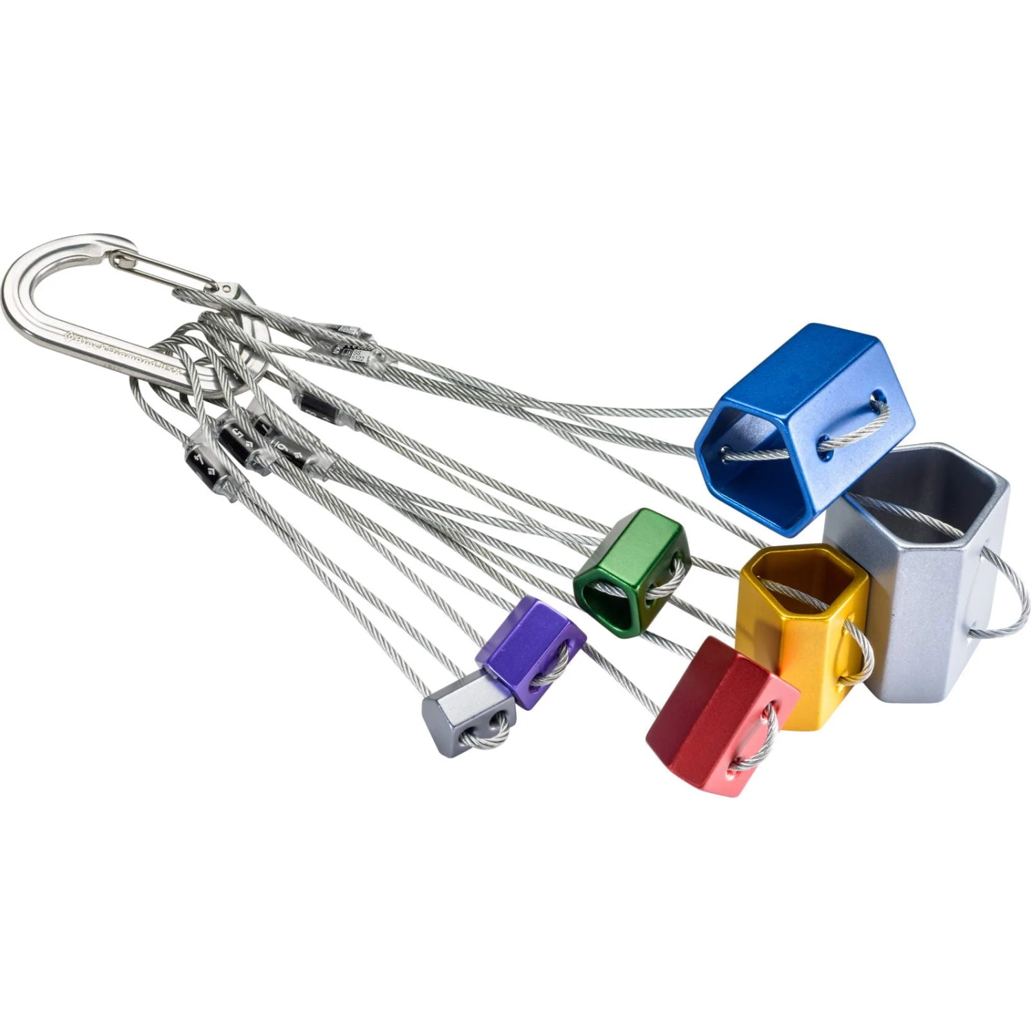 Black Diamond Wired Hexentric Set No. 4-10 - Klemmkeile 1 Black Diamond Wired Hexentric Set No. 4-10 - Klemmkeile