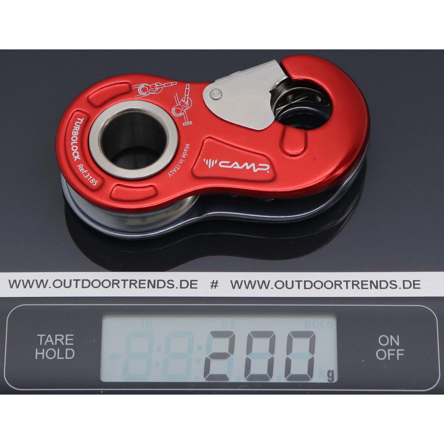 Camp Turbolock - Seilrolle Mit Rücklaufsperre 7 Camp Turbolock - Seilrolle Mit Rücklaufsperre – Bild 7