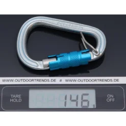 Edelrid HMS Bruce Steel Triple FG II - Karabiner -Edelrid Verkaufsgeschäft edelrid hms bruce steel triple fg ii karabiner er 73807 000 3290 3