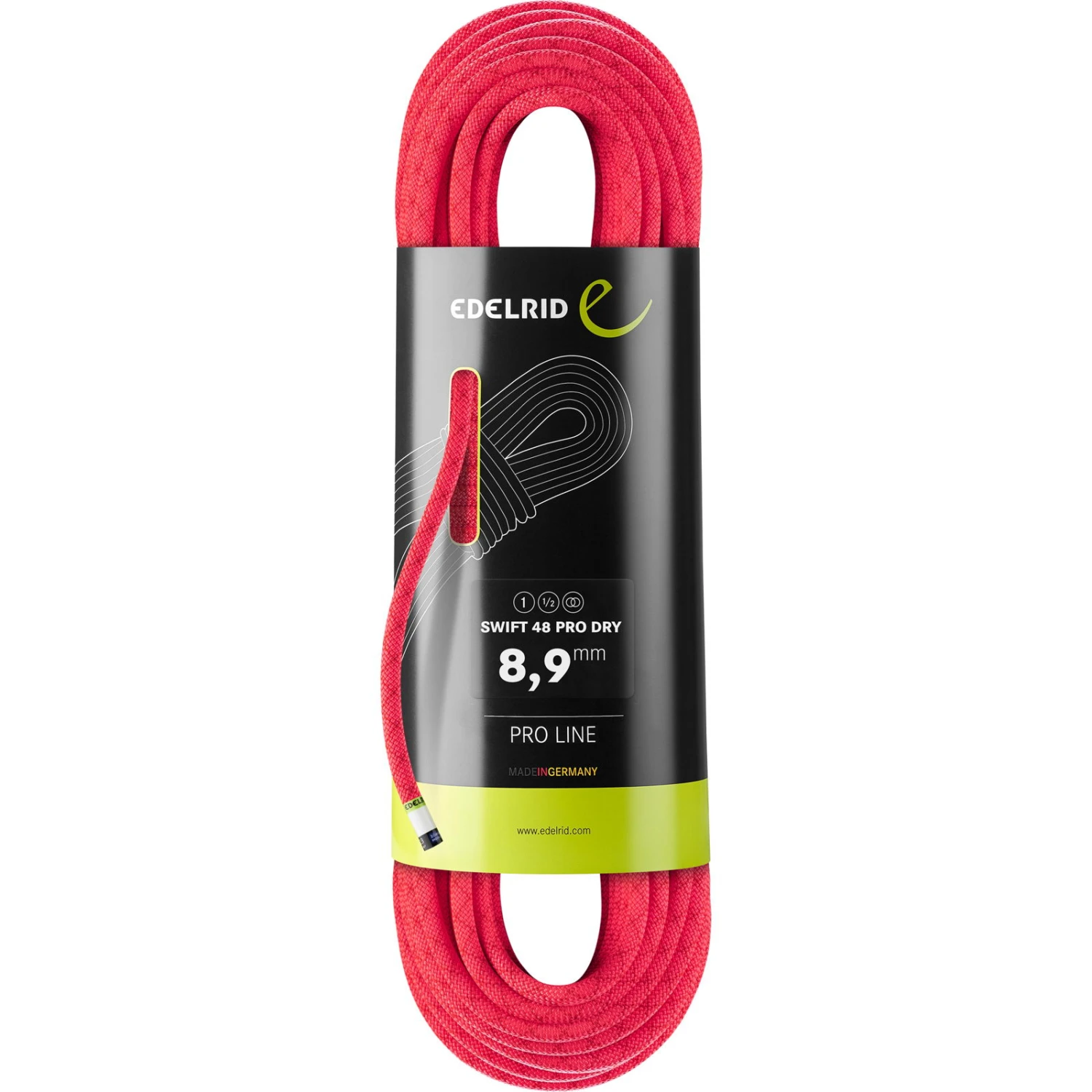 Edelrid Swift 48 Protect Pro Dry 8.9 - Drei Normen Seil 1 Edelrid Swift 48 Protect Pro Dry 8.9 - Drei Normen Seil