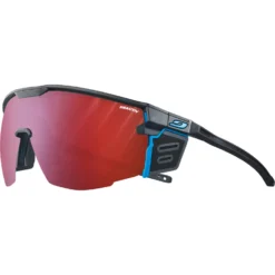 JULBO Ultimate Cover Reactiv 0-3 HC - Sonnenbrille -Edelrid Verkaufsgeschäft julbo ultimate cover reactiv 0 3 hc sonnenbrille schwarz blau jb j547 4112 1