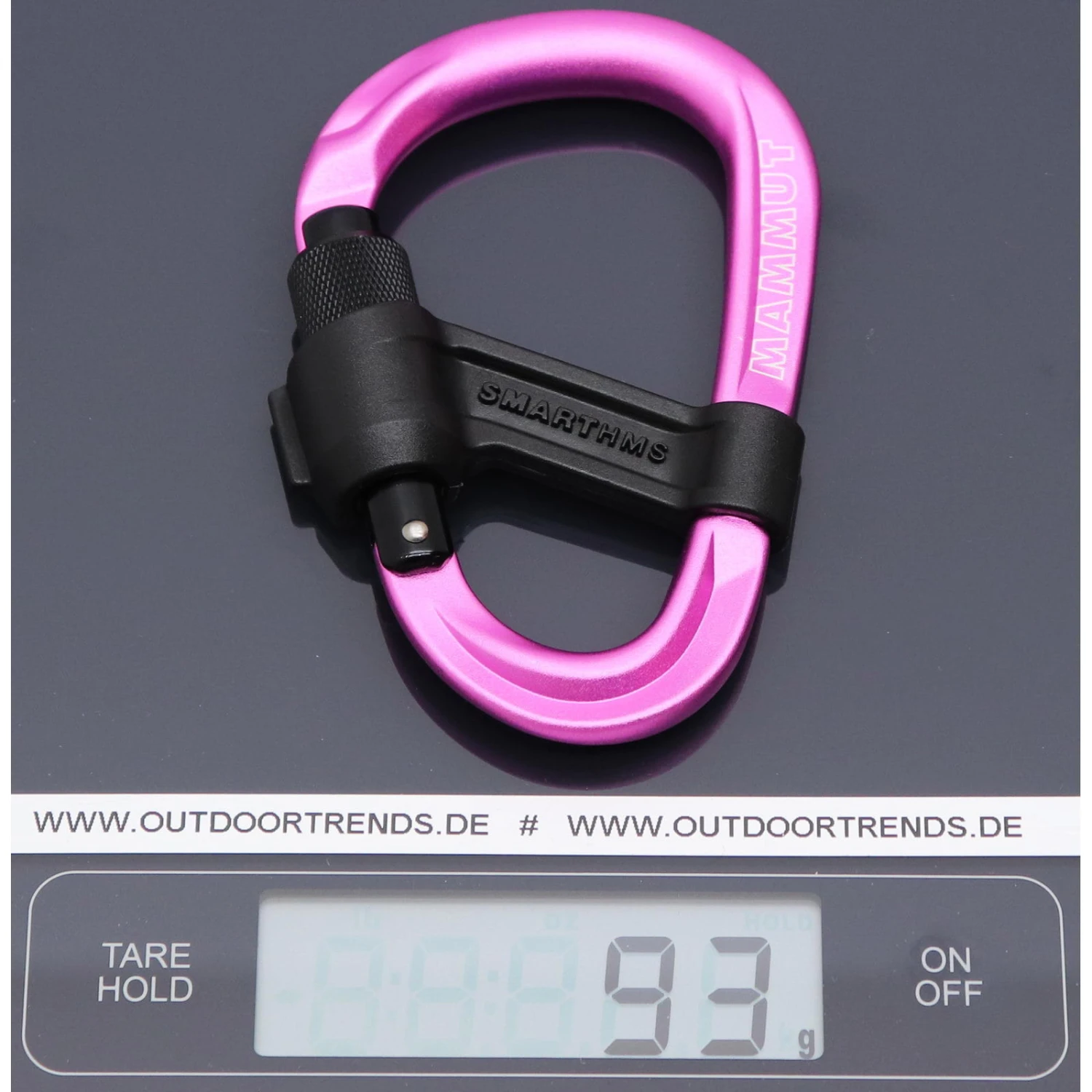 Mammut Smart HMS 2.0 Screwgate - Sicherungskarabiner 3 Mammut Smart HMS 2.0 Screwgate - Sicherungskarabiner – Bild 3