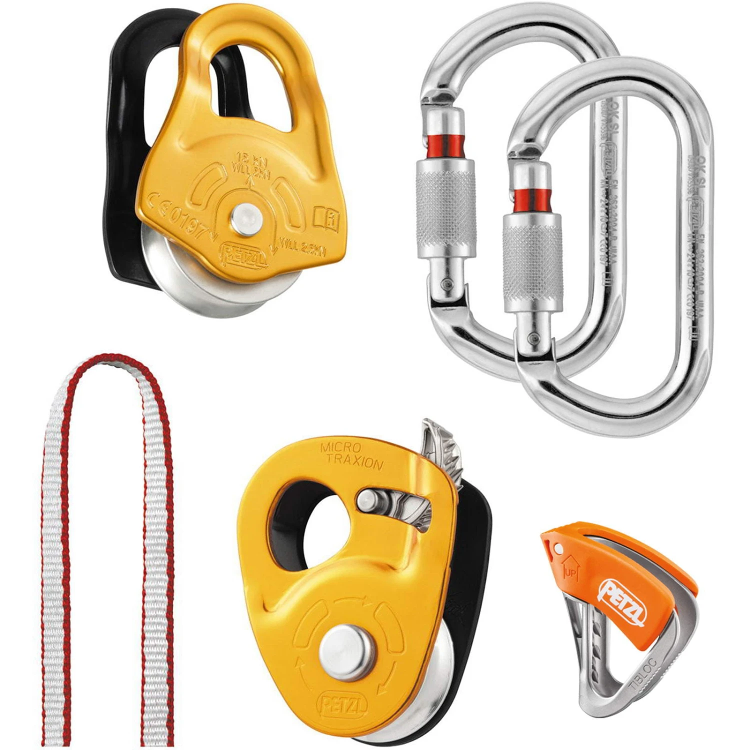 Petzl Rettungsset II Für Spaltenbergung 1 Petzl Rettungsset II Für Spaltenbergung